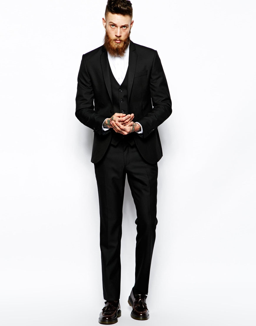 Black Suit Jacket Slim Fit Thumbnail
