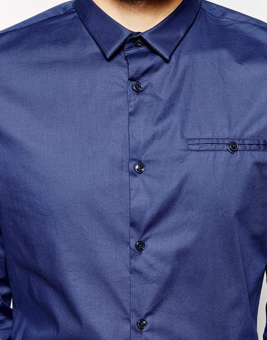 Cotton Stretch Formal Shirt Skinny Fit Thumbnail