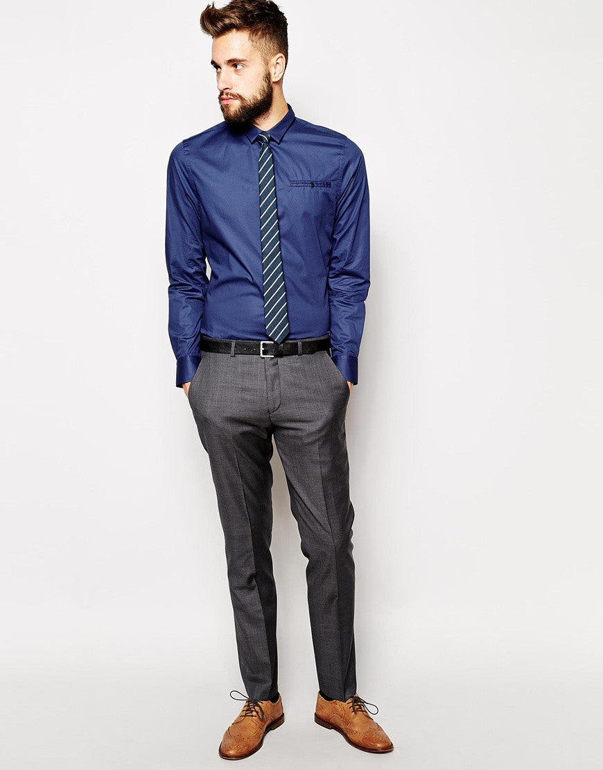 Cotton Stretch Formal Shirt Skinny Fit Thumbnail