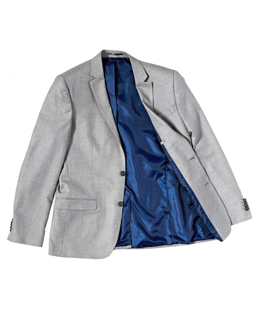 Light Grey Suit Jack In Slim Fit Thumbnail