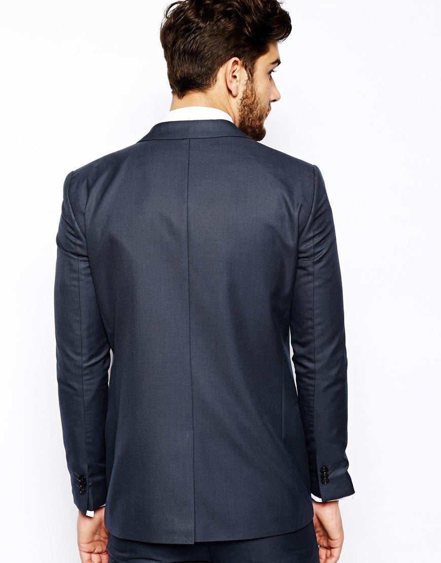Petrol Suit Jacket Skinny Fit Thumbnail