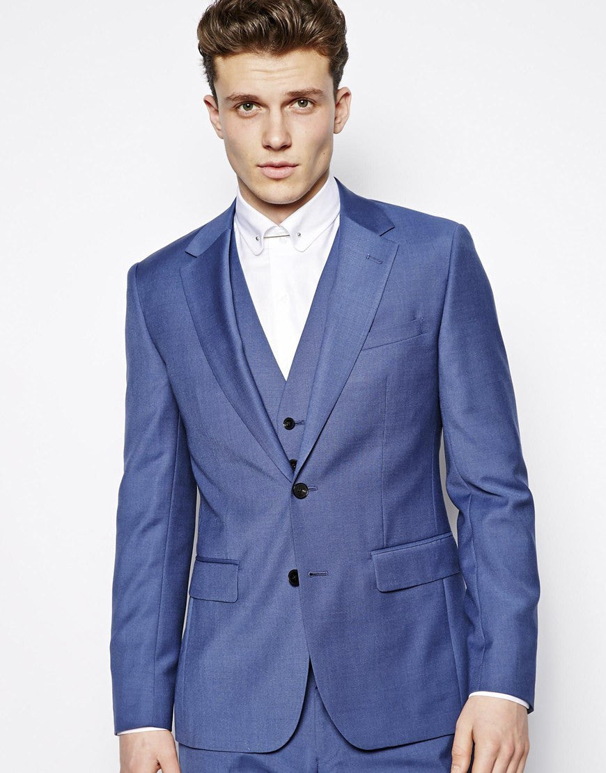 Blue Suit Jacket Regular